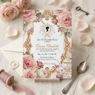 The Bride of the Season Regency Bridal Shower Invitation