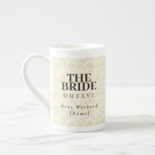 The Bride Ornamental Art Deco – Ivory Keepsake Bone China Mug