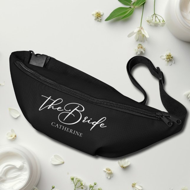The Bride Personalised Chic Bachelorette Party Bum Bags (Creator Uploaded)