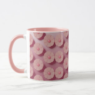 The Bride Pink Daisies Combo Mug