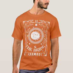 The Bride Tarot Card Bride To Be Mystical Boho Bac T-Shirt