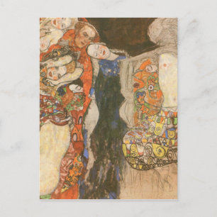 The Bride (unfinished) by Gustav Klimt Postcard
