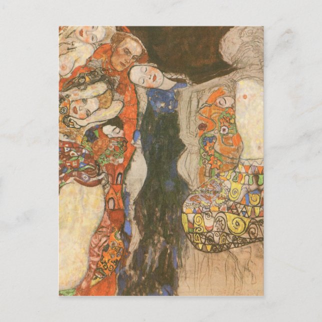 The Bride (unfinished) by Gustav Klimt Postcard (Front)
