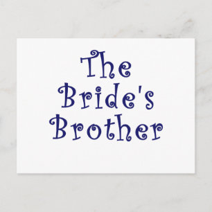 The Brides Brother Postcard