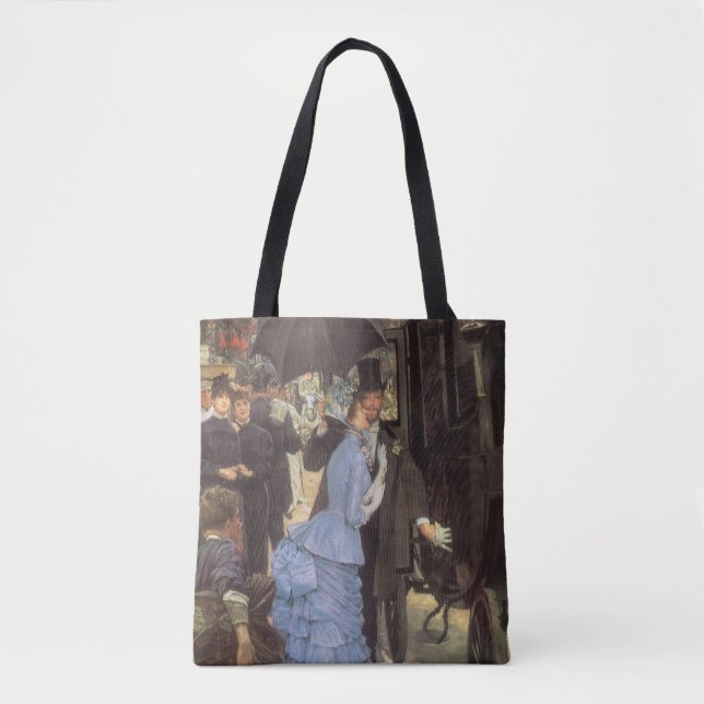 The Bridesmaid (aka The Traveller) by James Tissot Tote Bag (Front)