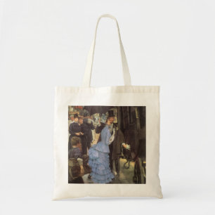 The Bridesmaid (aka The Traveller) by James Tissot Tote Bag