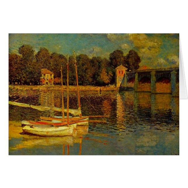 The Bridge at Argenteuil by Claude Monet (Front Horizontal)