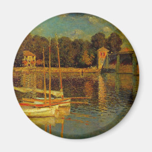 The Bridge at Argenteuil by Claude Monet Magnet