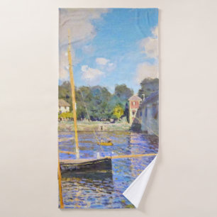 The Bridge at Argenteuil, Monet Bath Towel