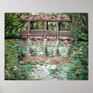 "The Bridge At Greynolds" Poster