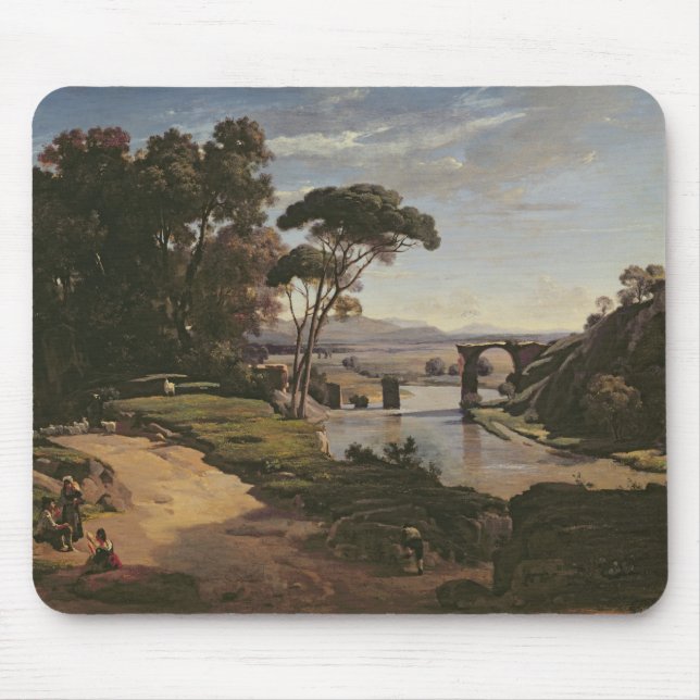 The Bridge at Narni, c.1826-27 Mouse Pad (Front)