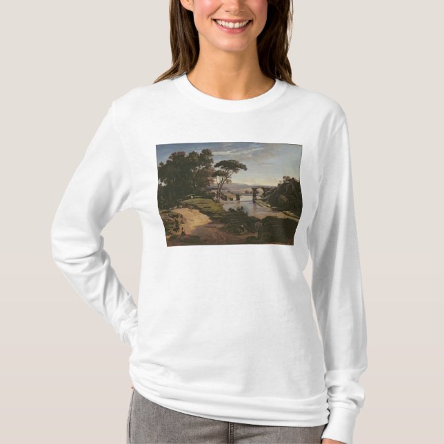 The Bridge at Narni, c.1826-27 T-Shirt (Front)