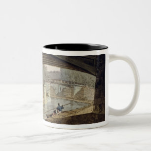 The Bridges over the Canal in Sydney Gardens, from Two-Tone Coffee Mug