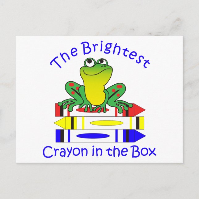 The Brightest Crayon Postcard (Front)