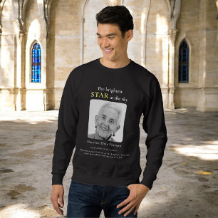 the brightest star photo  rememberance sweater