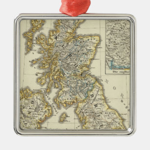 The British Isles since 1485 Metal Tree Decoration