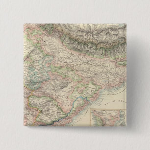 The British Possessions in the East Indies 15 Cm Square Badge