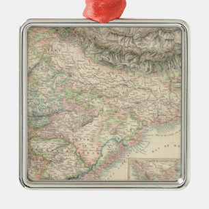 The British Possessions in the East Indies Metal Tree Decoration