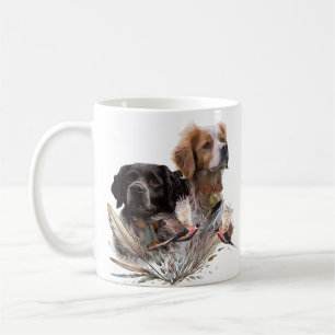 The Brittany Spaniels, French Brittany, Bird dog, Coffee Mug