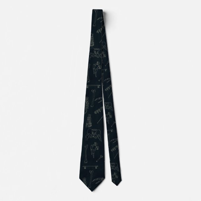 The Broken Bones Tie (Front)