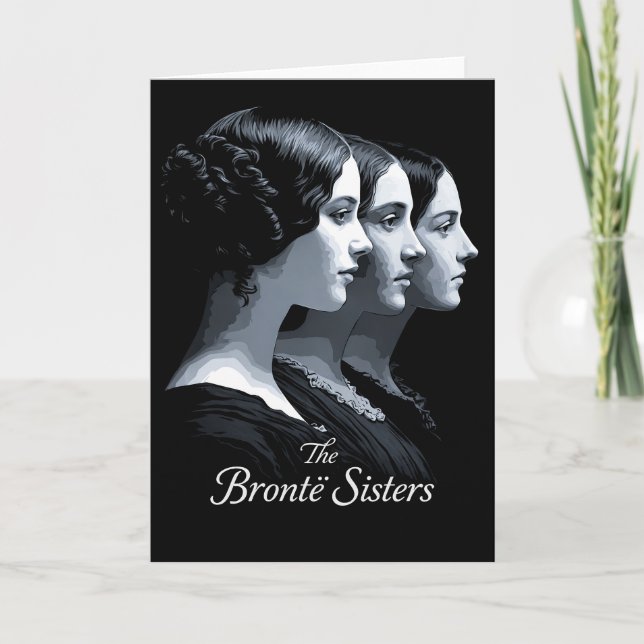 The Brontë Sisters Holiday Card (Front)