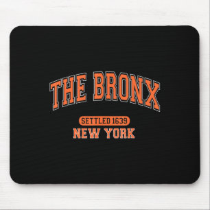 The Bronx New York Settled 16&#;  Vintage Srts Arc Mouse Pad