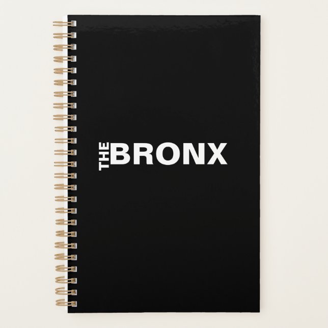 The Bronx Planner  (Front)