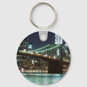 The Brooklyn Bridge - Colour Key Ring