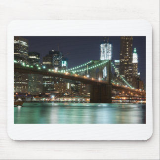 The Brooklyn Bridge - Colour Mouse Pad