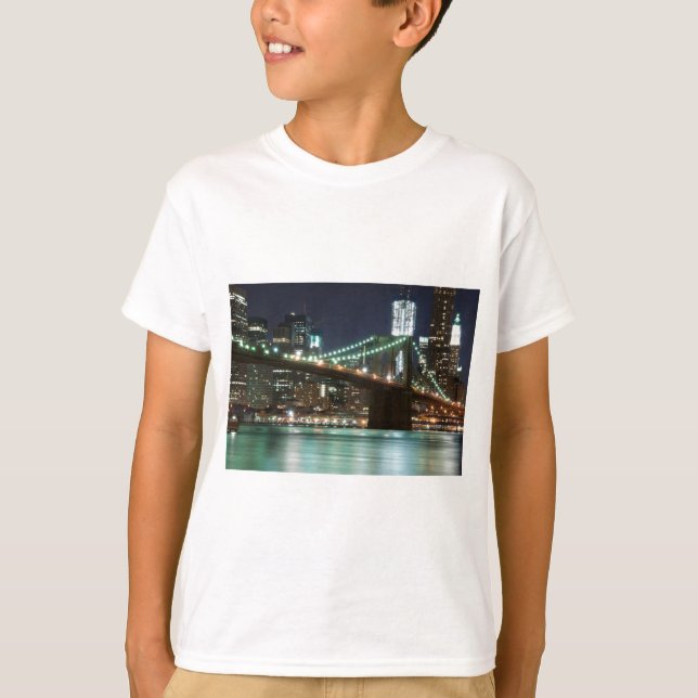 The Brooklyn Bridge - Colour T-Shirt (Front)