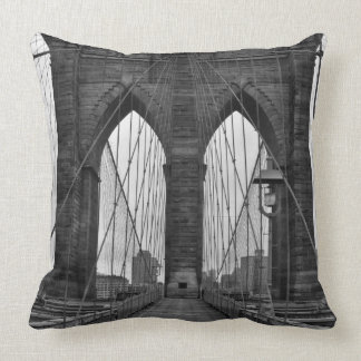 The Brooklyn Bridge in New York City Cushion