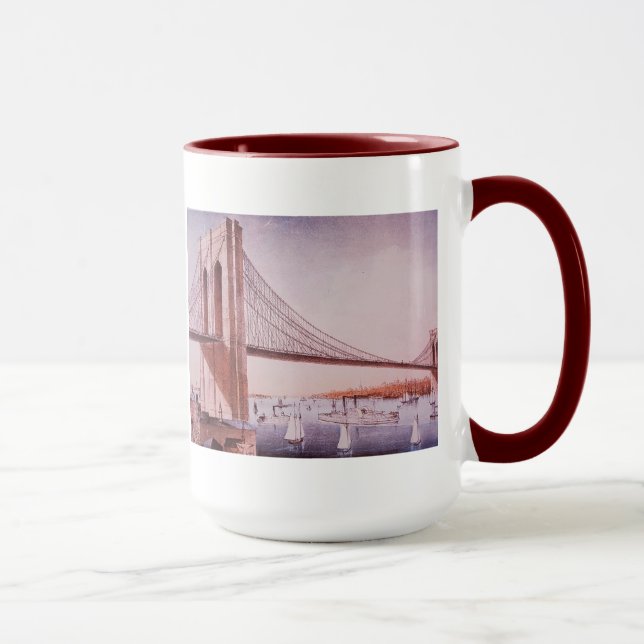The Brooklyn Bridge Mug (Right)