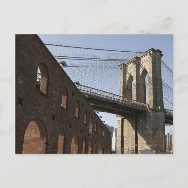 The Brooklyn Bridge Postcard (Front)