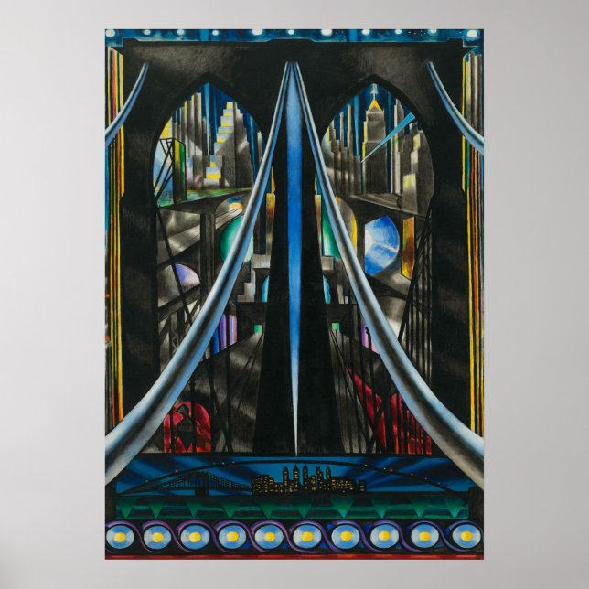 THE BROOKLYN BRIDGE POSTER (Front)
