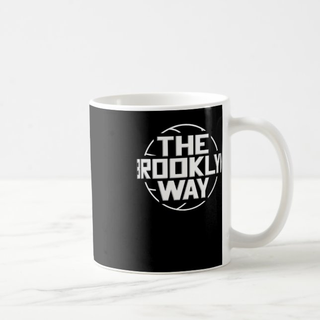 The Brooklyn Way Net Basketball  Coffee Mug (Right)
