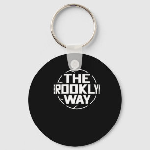The Brooklyn Way Net Basketball Key Ring