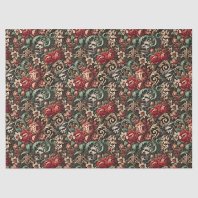 The Brothers Green – Gothic Victorian Tissue Paper (Front)