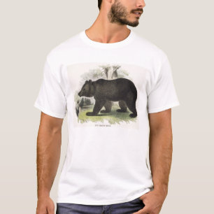 The Brown Bear, educational illustration pub. by t T-Shirt