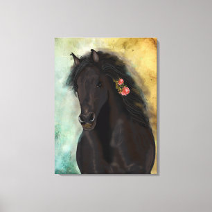 THE BROWN FRIESIAN ~ Wrapped Canvas