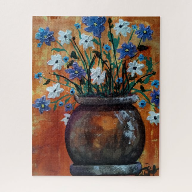 The Brown Pot Jigsaw Puzzle (Vertical)
