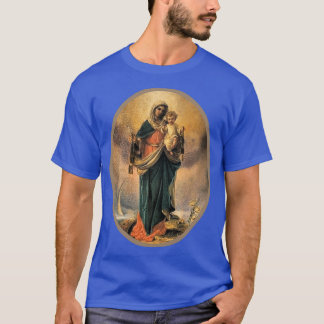 The Brown Scapular Our Lady of Mount Carmel T-Shirt