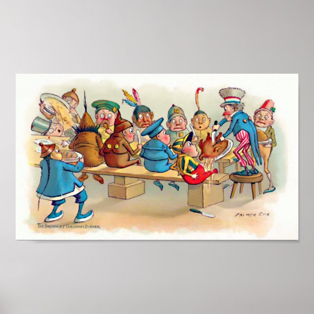 The Brownie's Christmas Dinner Poster (Front)