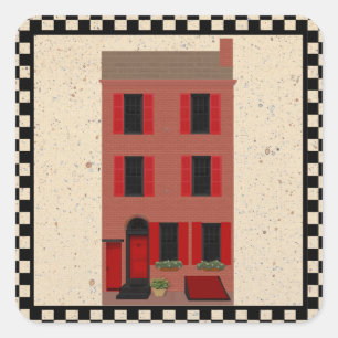 The Brownstone Sticker