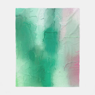 The brush stroke graphic abstract background. Art Fleece Blanket