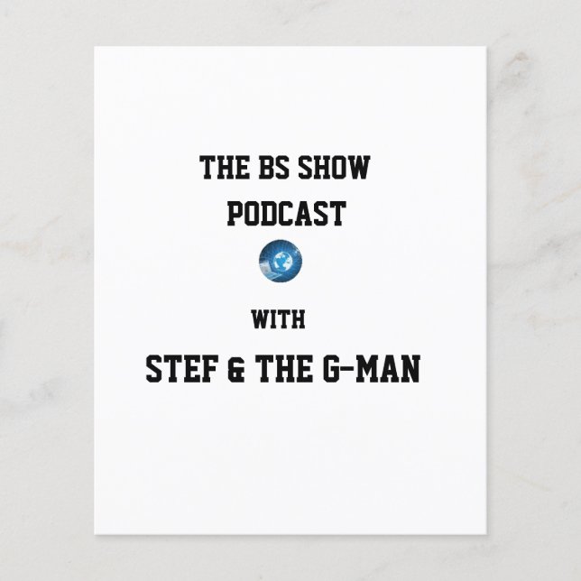 THE BS Show key chain Flyer (Front)