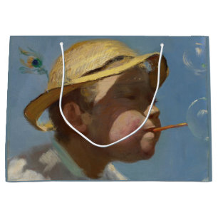 The Bubble Boy (by Paul Peel) Large Gift Bag