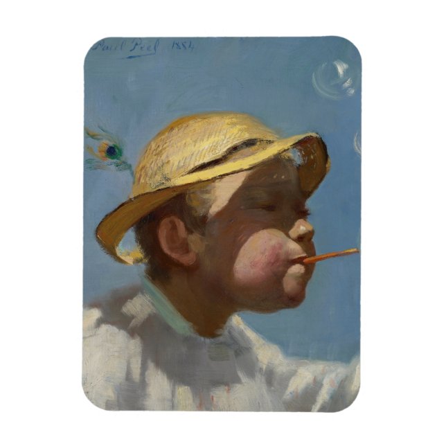 The Bubble Boy (by Paul Peel) Magnet (Vertical)