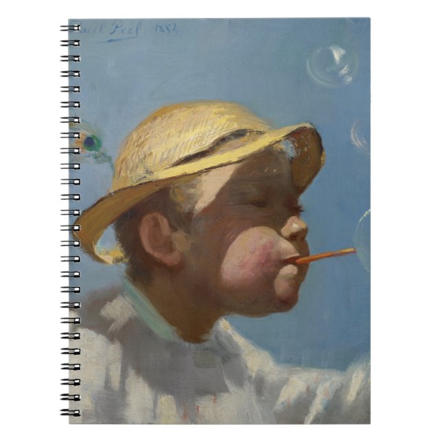 The Bubble Boy (by Paul Peel) Notebook (Front)