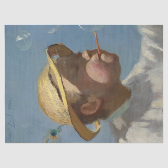 The Bubble Boy (by Paul Peel) Tissue Paper (Front)