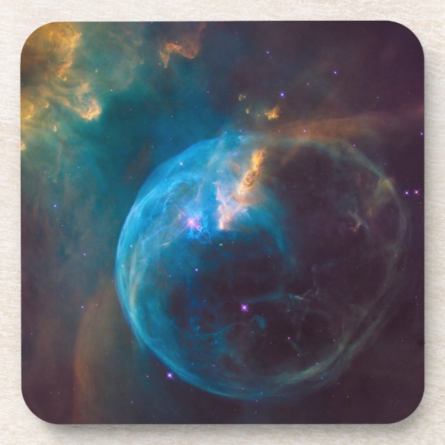 The Bubble Nebula, Ngc 7635. Coaster (Front)